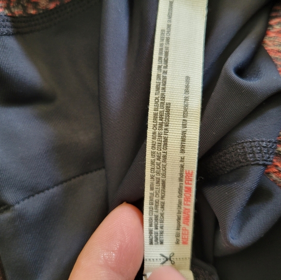 Free People Movement Leggings Yoga Workout Mesh Contrast Panel Size Small - Picture 8 of 10